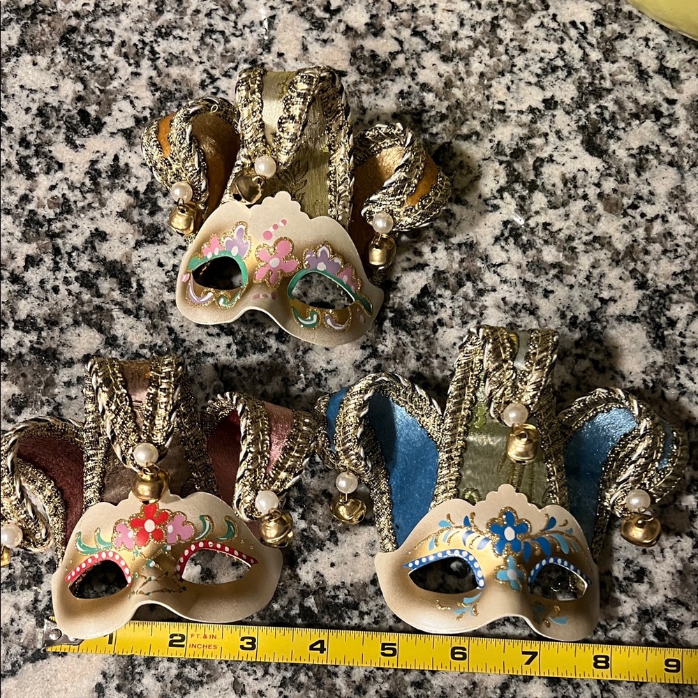 3 La Maschera Del Galeone Mini Mask Made In Venice Italy